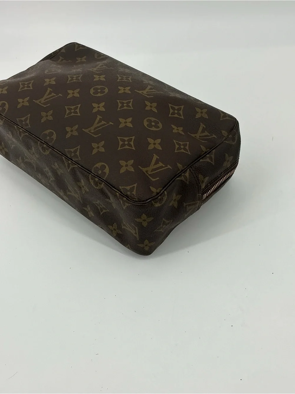 Louis Vuitton Monogram Trousse Toilette 28 Cosmetic Toiletry Pouch Vintage